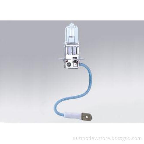 Stainless steel Base 1550LM Halogen Headlight Bulbs H3 for